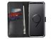 Selencia Echt Lederen Bookcase Samsung Galaxy S9 - Zwart