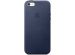 Apple Leather Backcover iPhone SE / 5 / 5s - Midnight Blue