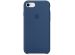 Apple Silicone Backcover iPhone SE (2022 / 2020) / 8 / 7 - Blue Cobalt