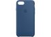 Apple Silicone Backcover iPhone SE (2022 / 2020) / 8 / 7 - Ocean Blue