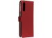 Selencia Echt Lederen Bookcase Samsung Galaxy A50 / A30s - Rood