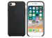 Apple Silicone Backcover iPhone SE (2022 / 2020) / 8 / 7 - Black