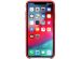 Apple Silicone Backcover iPhone Xs Max - Red