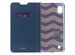Dux Ducis Slim Softcase Bookcase Samsung Galaxy A10 - Donkerblauw