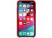 Apple Silicone Backcover iPhone Xs / X - Red