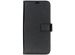 Valenta Leather Bookcase Samsung Galaxy A40 - Zwart