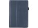Effen Bookcase iPad Mini 5 (2019) / Mini 4 (2015) - Donkerblauw