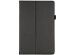 Effen Bookcase Samsung Galaxy Tab S5e - Zwart