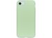 Accezz Liquid Silicone Backcover iPhone SE (2022 / 2020) / 8 / 7 - Groen