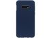 Accezz Liquid Silicone Backcover Samsung Galaxy S10e - Blauw