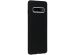 iMoshion Color Backcover Samsung Galaxy S10 - Zwart