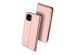 Dux Ducis Slim Softcase Bookcase iPhone 11 - Rosé Goud