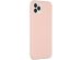 Accezz Liquid Silicone Backcover iPhone 11 Pro Max - Roze