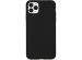 Accezz Liquid Silicone Backcover iPhone 11 Pro Max - Zwart