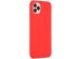 Accezz Liquid Silicone Backcover iPhone 11 Pro Max - Rood