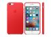 Apple Leather Backcover iPhone 6(s) Plus - Red