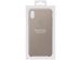Apple Leather Backcover iPhone Xs Max - Taupe