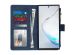 Luxe Portemonnee Samsung Galaxy Note 10 Plus - Donkerblauw