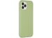 Accezz Liquid Silicone Backcover iPhone 11 Pro - Groen