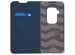 Dux Ducis Slim Softcase Bookcase Motorola One Zoom - Donkerblauw