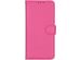 Basic Litchi Bookcase Motorola Moto E6 Plus - Roze