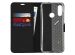 Accezz Wallet Softcase Bookcase Motorola Moto E6 Plus - Zwart