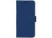 Accezz Wallet Softcase Bookcase Moto E6 Plus - Donkerblauw