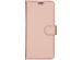 Accezz Wallet Softcase Bookcase Moto E6 Plus - Rosé Goud