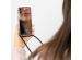 iMoshion Mirror Backcover met koord iPhone 8 Plus / 7 Plus - Zilver