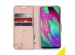 Accezz Wallet Softcase Bookcase Samsung Galaxy A40 - Rosé Goud