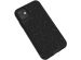 Mous Contour Backcover iPhone 11 - Speckled Black Leather