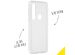 Accezz Clear Backcover Motorola Moto G8 Plus - Transparant