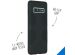 Accezz Impact Grip Backcover Samsung Galaxy S10 - Zwart