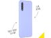 Accezz Liquid Silicone Backcover Samsung Galaxy A50 / A30s - Paars