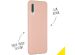 Accezz Liquid Silicone Backcover Samsung Galaxy A70 - Roze