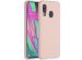 Accezz Liquid Silicone Backcover Samsung Galaxy A40 - Roze