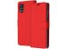 Accezz Wallet Softcase Bookcase Samsung Galaxy A51 - Rood