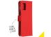 Accezz Wallet Softcase Bookcase Samsung Galaxy A71 - Rood