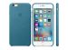 Apple Leather Backcover iPhone 6(s) Plus - Marine Blue