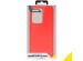 Accezz Liquid Silicone Backcover Samsung Galaxy S20 Ultra - Rood