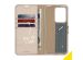 Accezz Wallet Softcase Bookcase Samsung Galaxy S20 Ultra - Goud