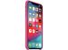 Apple Silicone Backcover iPhone Xs Max - Dragon Fruit