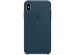 Apple Silicone Backcover iPhone Xs Max - Pacific Green