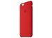 Apple Silicone Backcover iPhone 6(s) Plus - Red