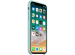 Apple Silicone Backcover iPhone X - Marine Green