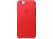 Apple Leather Backcover iPhone 6 / 6s - Red