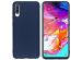 iMoshion Color Backcover Samsung Galaxy A70 - Donkerblauw