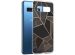 iMoshion Design hoesje Samsung Galaxy S10 - Grafisch Koper / Zwart