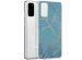 iMoshion Design hoesje Samsung Galaxy S20 - Grafisch Koper / Blauw