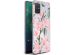 iMoshion Design hoesje Samsung Galaxy A71 - Bloem - Roze / Groen